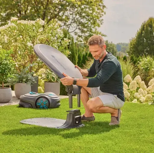 Robota zāles pļāvēja garāža Gardena 15025-20 Photo 6
