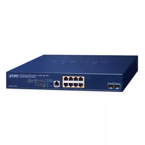 Managed Switch PLANET MGS-6311-8P2X 8-Port 2.5GBASE-T L3 PoE 1U