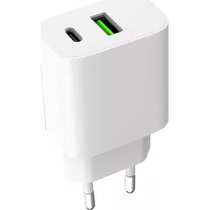 Wall Charger ART AZ-U20W2 PD/QC 4.0 20W 1×USB-C 1×USB-A 3A