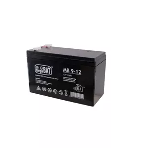 UPS akumulators megaBAT MB 9-12 — Sealed Lead Acid (VRLA) 12 V 9 Ah, komplekts 5 gab., 2,2 kg katrs