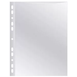Folder Q-Connect KF01630 — A4 transparent conventional file folder, 230×305 mm, pack of 10