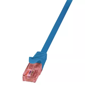 LogiLink 1m Cat.6 U/UTP networking cable Blue RJ-45