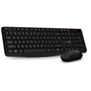 Connect IT CKM-4500-CS Wireless Keyboard and Mouse Black Full-size