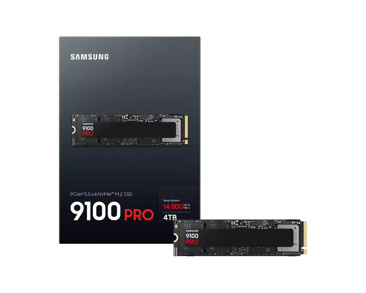SSD Samsung 9100 PRO 4 ТБ M.2 PCIe 5.0 NVMe Photo 4