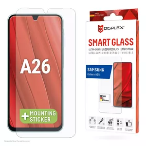 Displex Smart Glass for Samsung Galaxy A26 unbreakable 9H