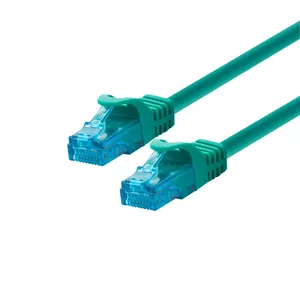Networking cable LOGON TCU55U003G RJ-45 Cat5e 0.3 m Blue