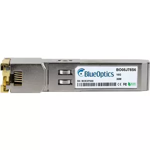 SFP+ 10GbE compatible module BlueOptics DECSFPP10GETH for 10 Gigabit Ethernet links