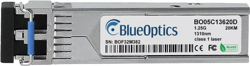 SFP transīvers BlueOptics F-SM1310-20KM-1.25G vienmode
