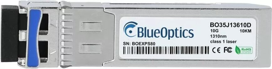 SFP+ transīvers BlueOptics F-SM1310-10KM-10G 10GBASE-LR vienmodu