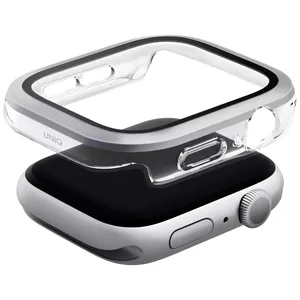 Aizsargvāciņš UniQ Voute Apple Watch 42 mm — rūdīts stikls, sudraba
