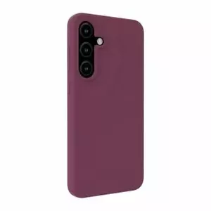 Чехол Evelatus для Samsung Galaxy S25 — силикон soft-touch, бордовый