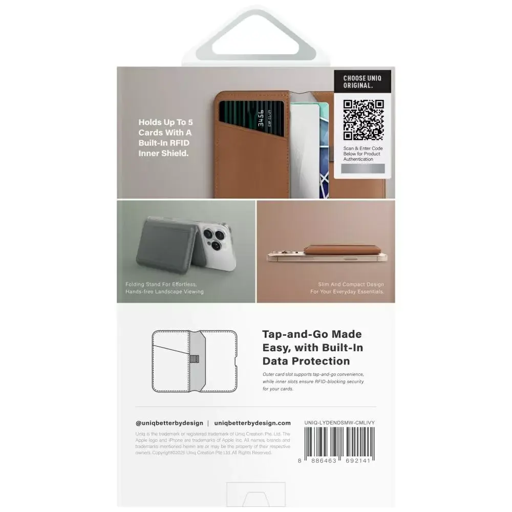 Магнитный RFID-кошелек UniQ Lyden DS Photo 2