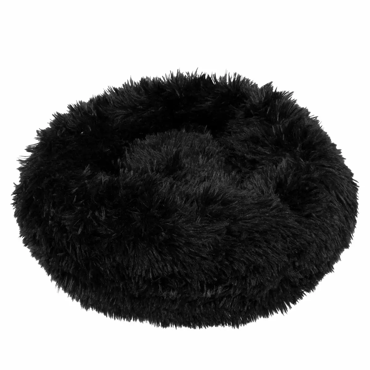 Dog bed Springos PA0161 plush black 40 cm Photo 4