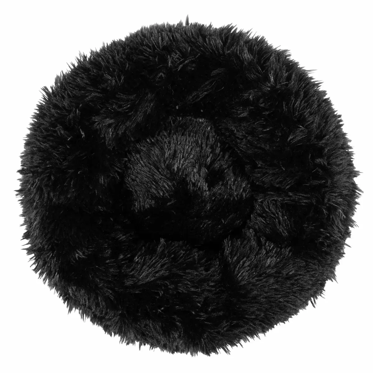 Dog bed Springos PA0161 plush black 40 cm Photo 5