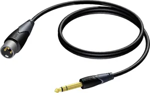 Кабель Procab XLR (м) — 6.3 мм стерео джек (м), 10 м