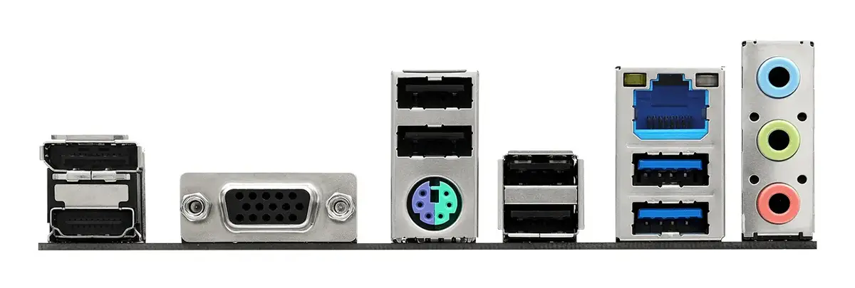 ASROCK H810M‑X micro ATX mātesplate Intel H810 Photo 5