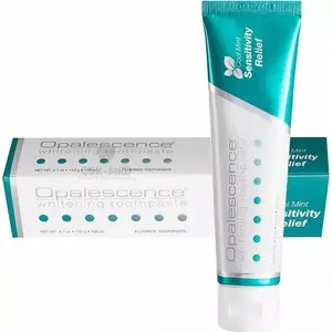 Zobu pasta Opalescence Sensitive 133 g — balinoša formula jutīgiem zobiem