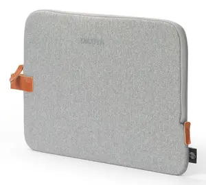 DICOTA Skin URBAN 14 Sleeve Case for 14-inch Laptops Grey Recycled Polyester Neoprene Apple Compatibility
