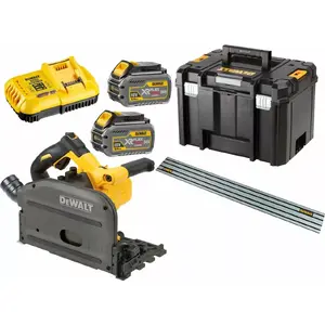 Apļzāģis DeWalt DCS520T2R 54V 165 mm asmens bezvadu
