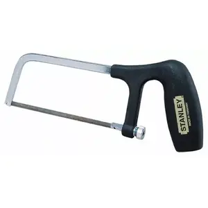 Hacksaw STANLEY 1-15-317 — 15 cm blade, plastic handle