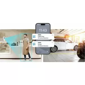 IP Wi‑Fi Camera DAHUA C2K‑P‑0280B 2MP — 2.0 MP resolution, wireless connectivity