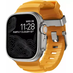 Watch band Nomad Rocky Point for Apple Watch 46mm/49mm — Yellow