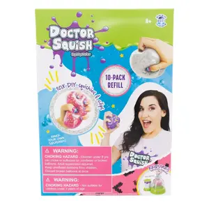 Набор для пополнения Squishy Boti Global Doctor Squish — 10 шт., разноцветные, 8+ лет