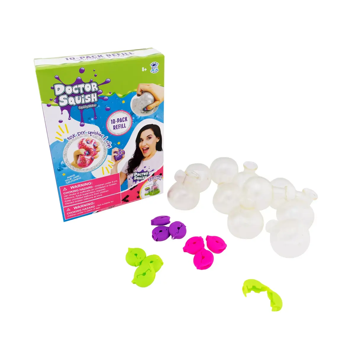 Набор squishy Boti Global Doctor Squish — 10 шт. Photo 2
