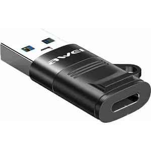 USB-C to USB-A adapter Awei CL-13, black