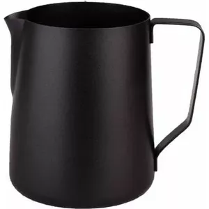 Piena kanna Rhinowares melna CD/RHTEF32OZ — nerūsējošā tērauda putošanas kanna 320 ml