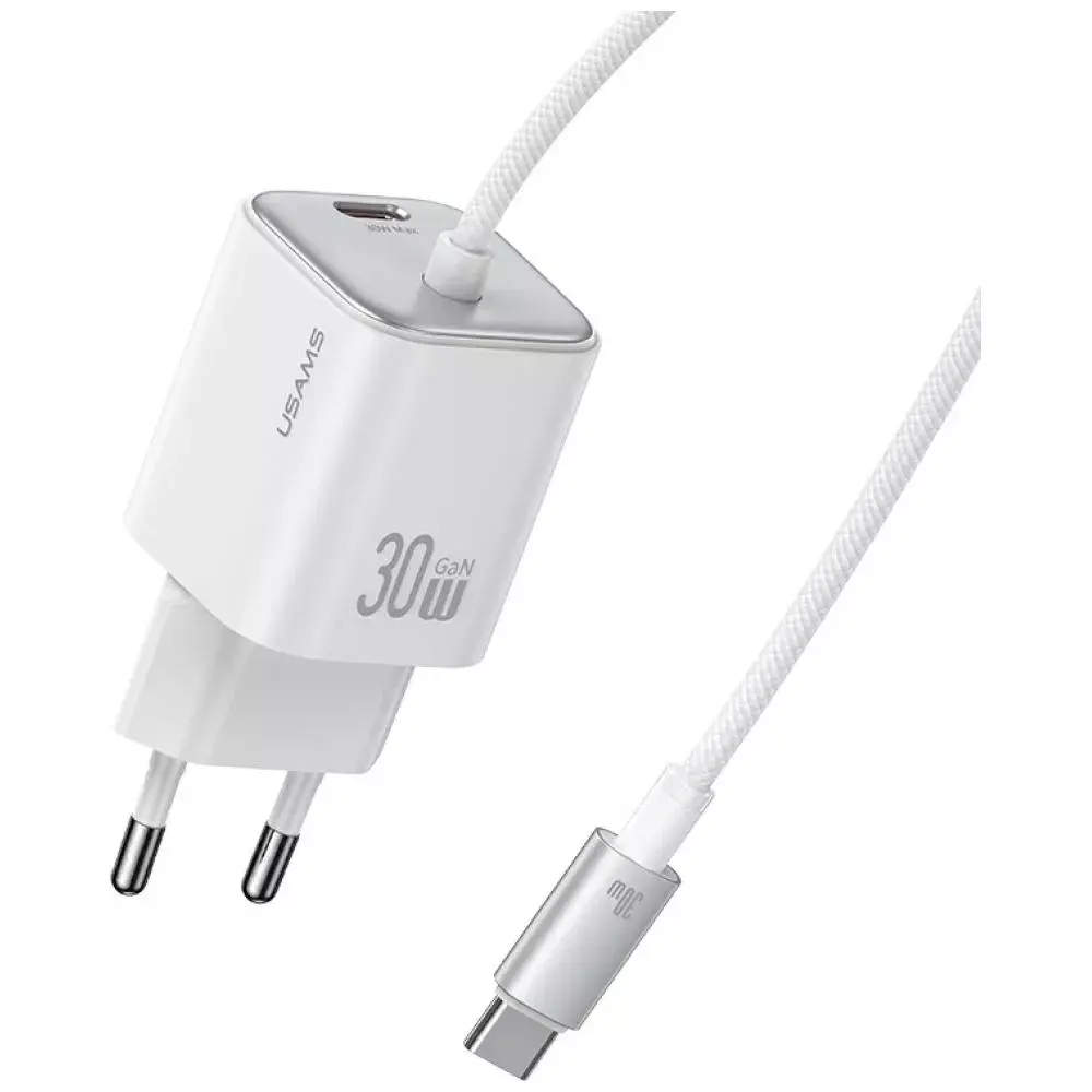 Сетевое зарядное usams JC Series CC264 30W 2×USB-C Photo 6