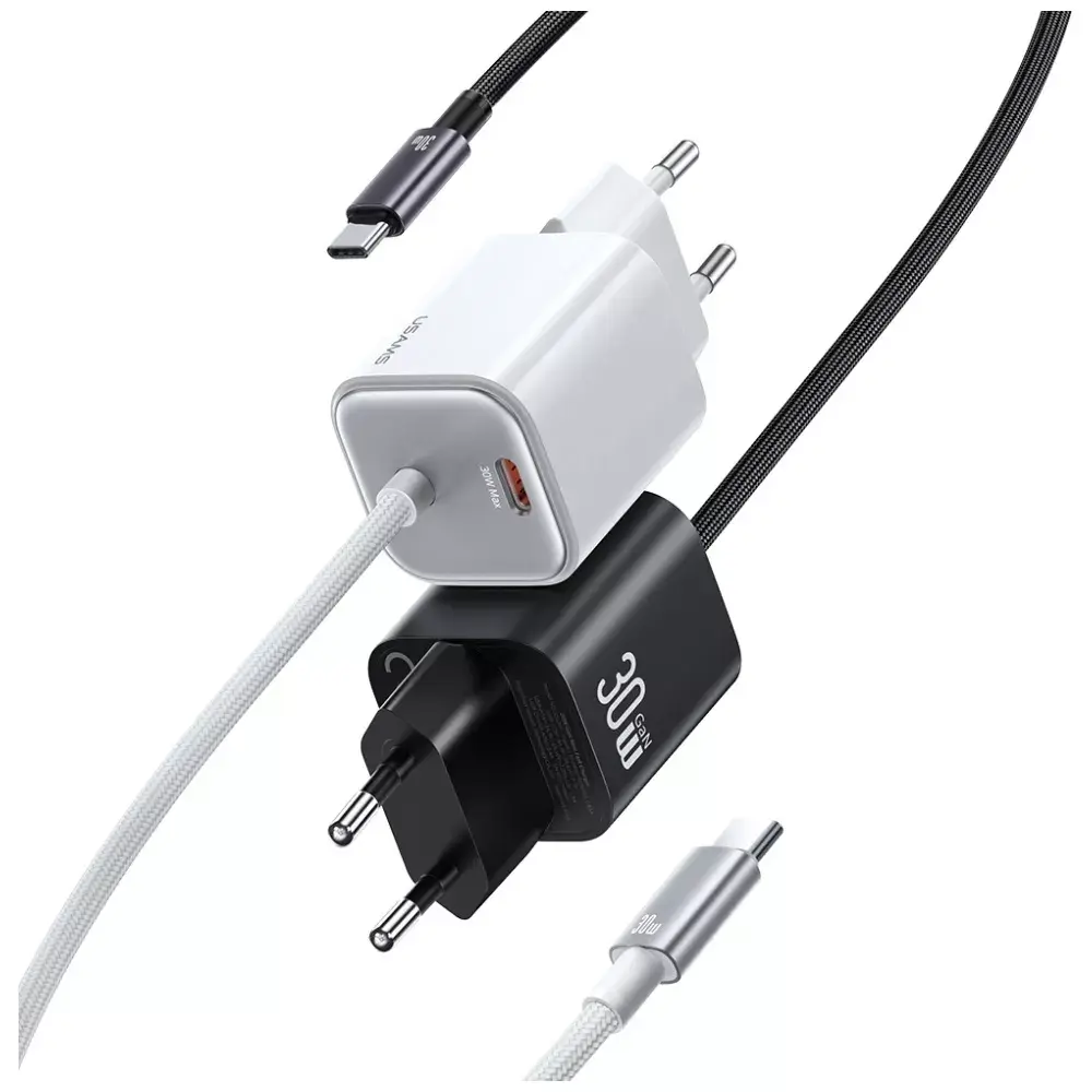 Сетевое зарядное usams JC Series CC264 30W 2×USB-C Photo 8