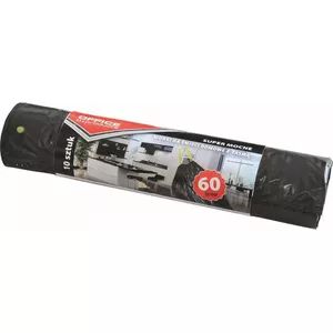 Trash Bags Office Products 60 L, 10 pcs, plastic refuse bags