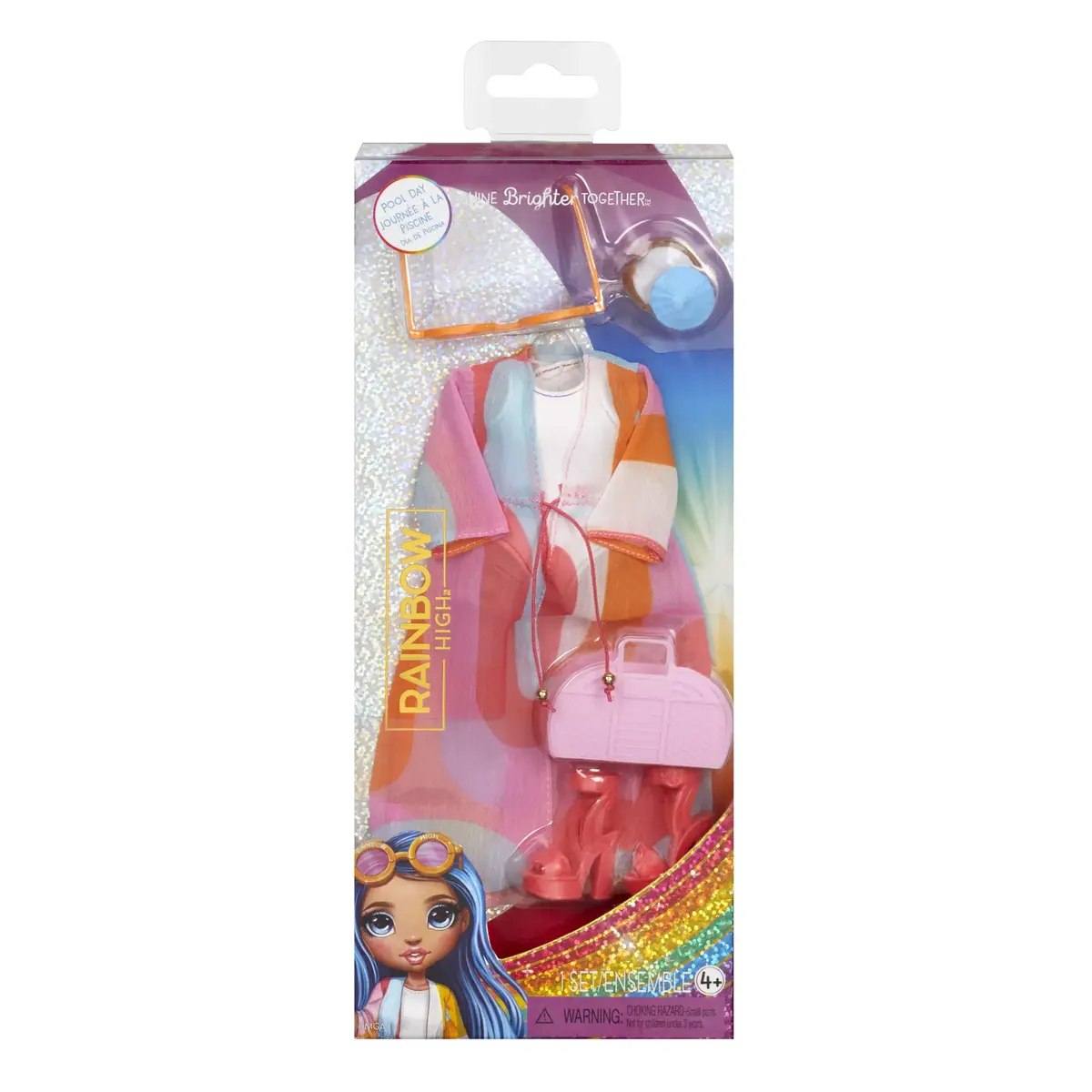 Leļļu apģērbu komplekts Rainbow High Fashion Pack Pool Theme Photo 3