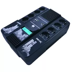 Nepārtraukta barošanas avots UPS Infosec Zen-X 1000 1 kVA 600 W 8 AC kontaktligzdām