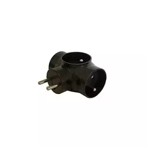 Round splitter Konnoc DX-R3 black — audio/video round splitter, model DX-R3