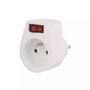 Power strip Konnoc DX-FZBK-01/01A — 1 outlet with switch