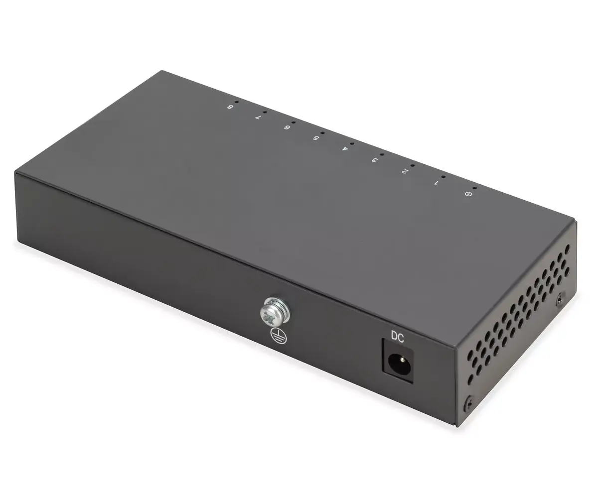 Неуправляемый коммутатор Digitus 8-портовый Gigabit Photo 2