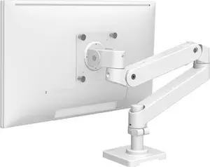 Ergotron LX Series 45-682-290 monitor mount stand 34" Desk White Clamp 10 kg
