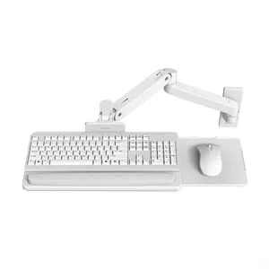Keyboard clamp Ergotron LX Pro Wall Keyboard Arm white Aluminium