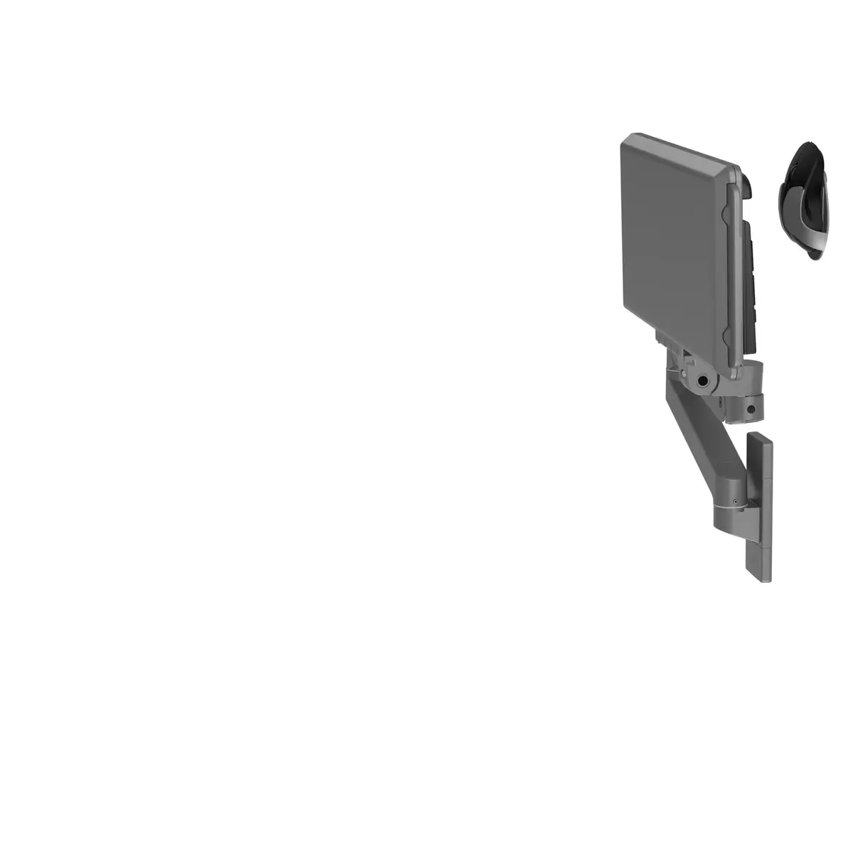 Klaviešu stiprinājums Ergotron LX Pro Wall Keyboard Arm Photo 4