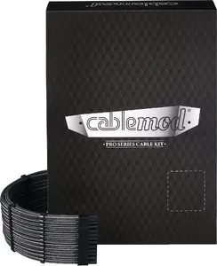 Sleeved dual cable kit CableMod C-Series Pro ModMesh 12V 2x6-pin for GPU/PCIe CM-PCSR-16X2KIT-NKC-R-SS