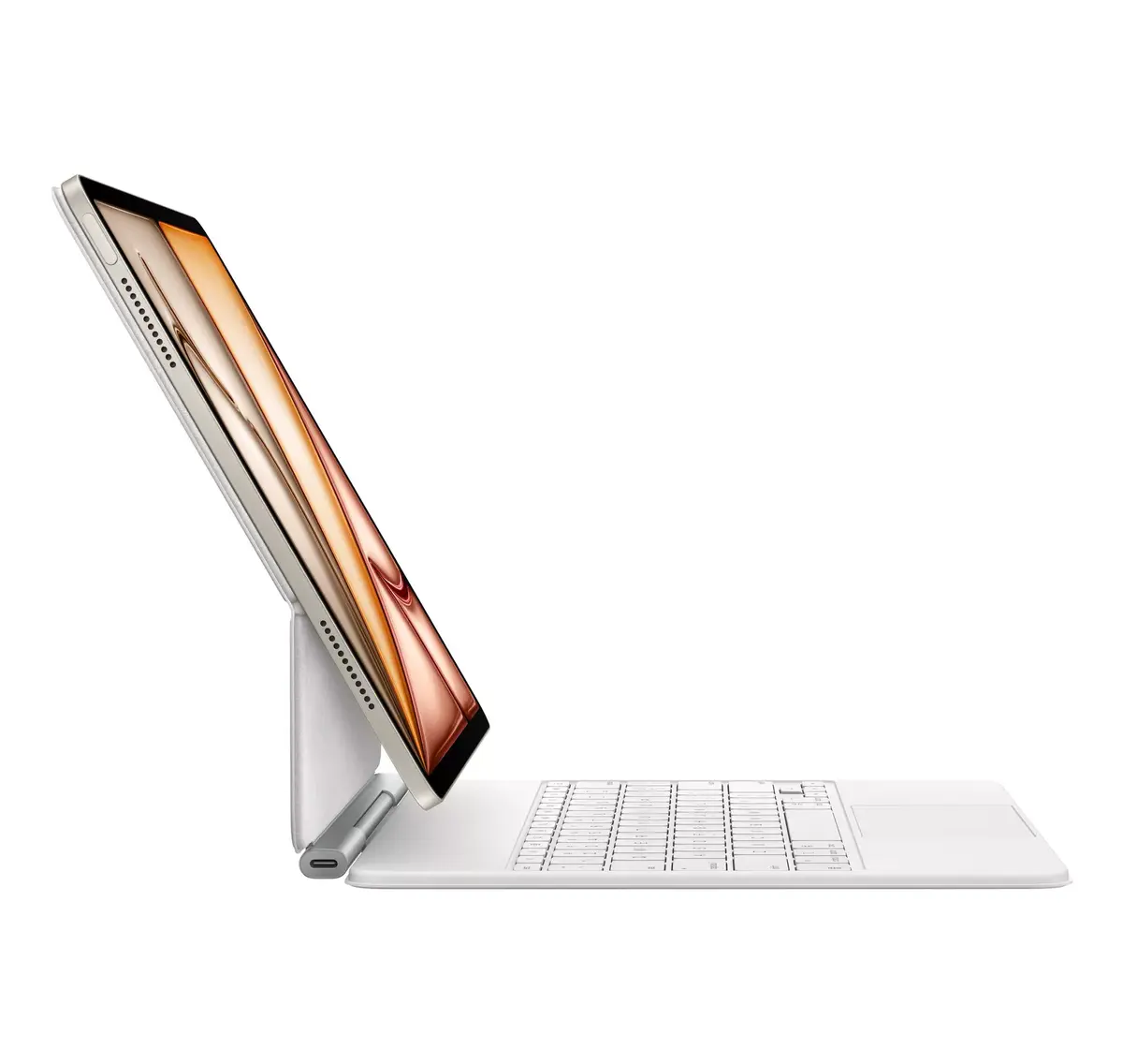 Apple Magic Keyboard QWERTY Norvēģu Balta Photo 4