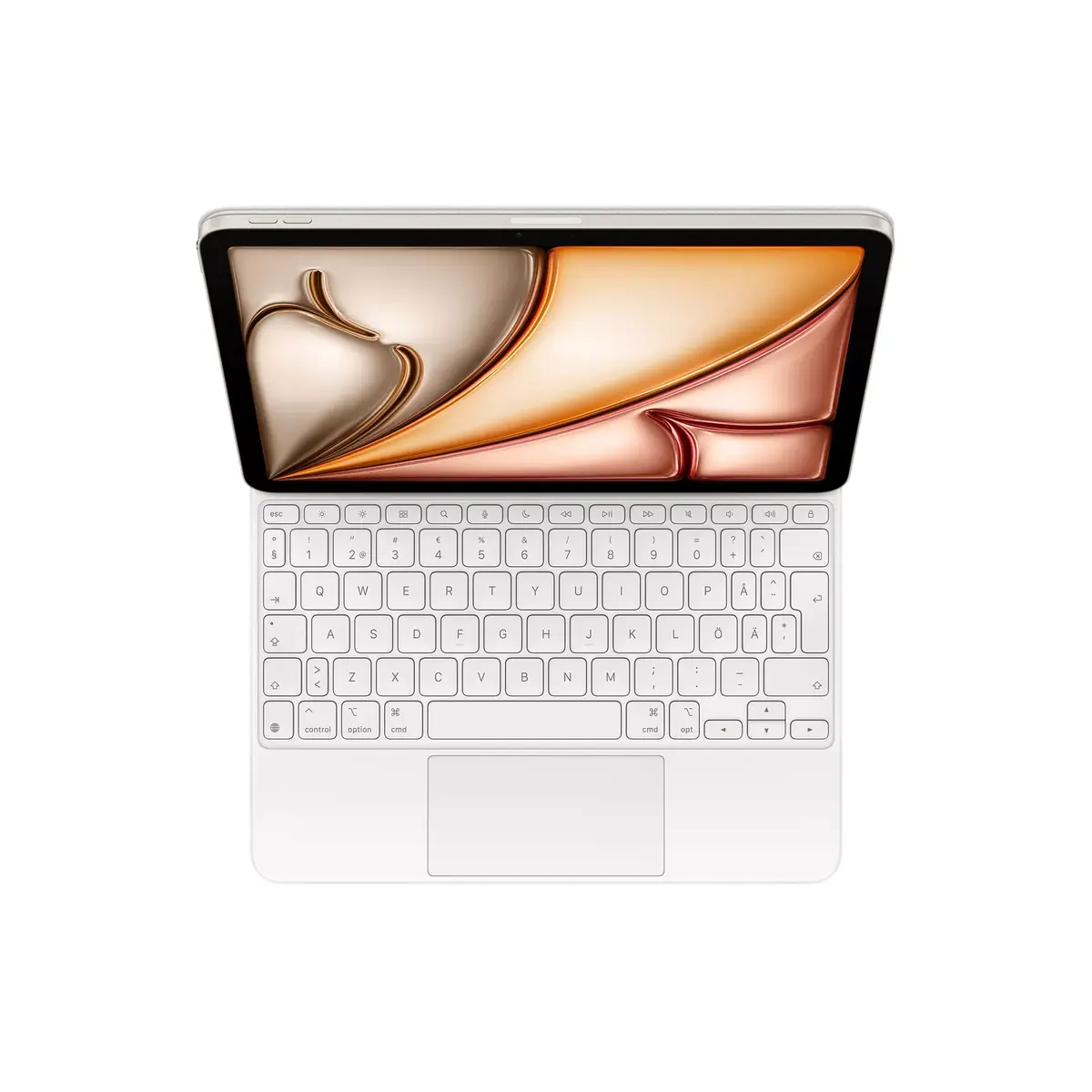 Apple Magic Keyboard QWERTY Zviedru Balta Photo 2