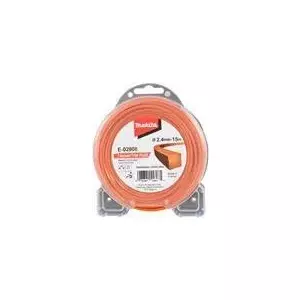 Леска для триммера Makita E-02808 2.4 мм × 15 м квадратная — сменная режущая нить