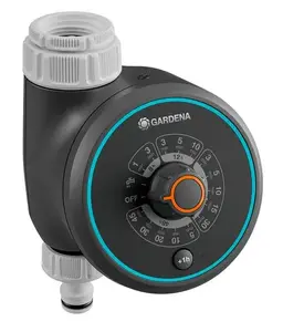 Gardena 1896-20 аксессуар для системы полива Water Control Easy с максимальным давлением воды 10 бар серого цвета