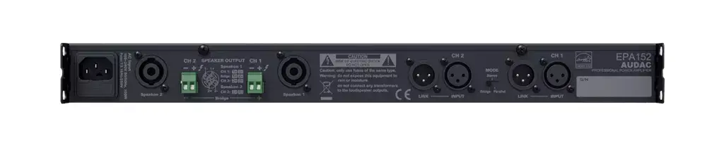 Audio Amplifier AUDAC EPA152 Photo 2