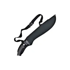 Fixed blade machete Speck CC-K828 – steel blade 345 mm, overall length 49 cm, cordura sheath, plastic handle, weight 530 g
