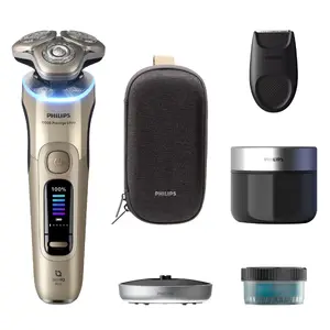 Philips Series i9000 Prestige Ultra XP9403/31 mitrās un sausās skūšanas elektriskais skuveklis ar SkinIQ Pro tehnoloģiju un bāzes staciju