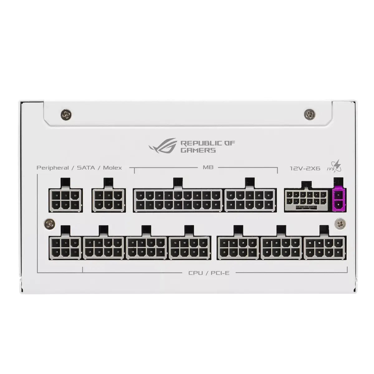 Barošanas bloks ASUS ROG STRIX 1000P GAMING WHITE Photo 4